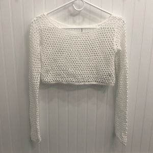 Crochet Knit Crop Top